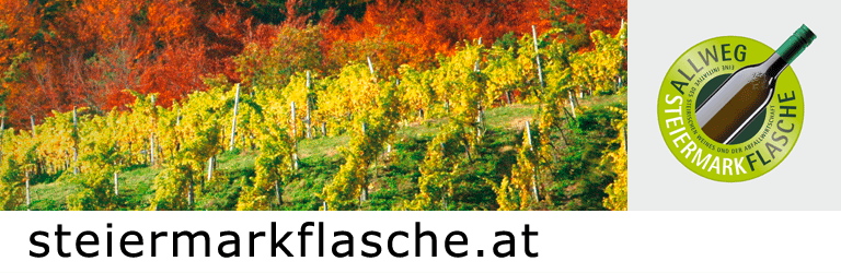 Website www.steiermarkflasche.at aufrufen! Website www.steiermarkflasche.at aufrufen!